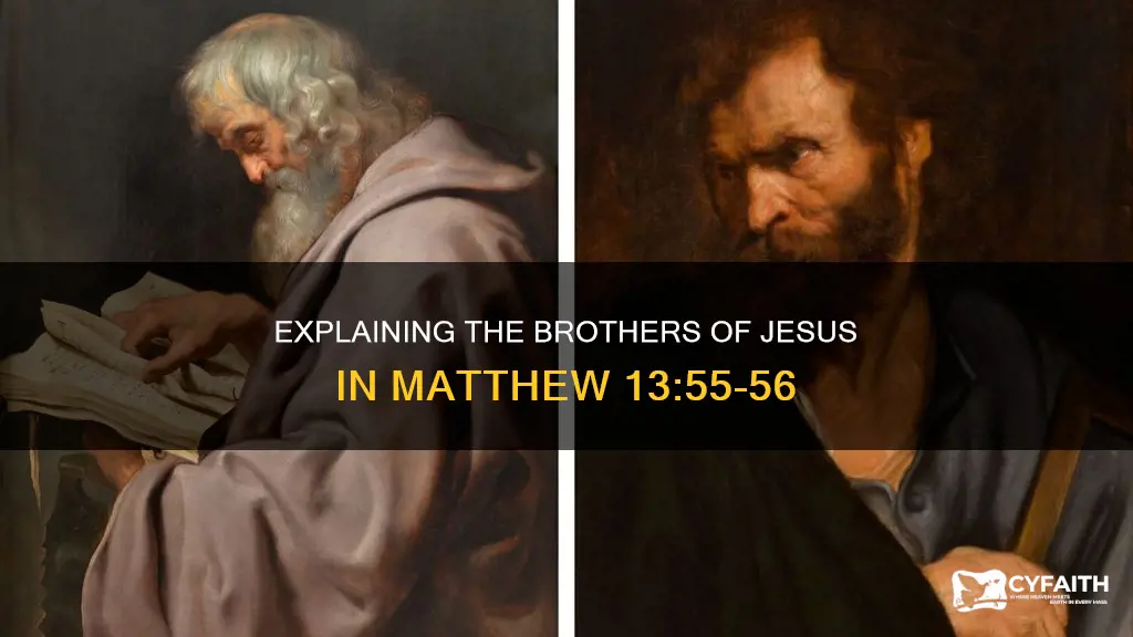 how do catholics explain matther 13 55 56
