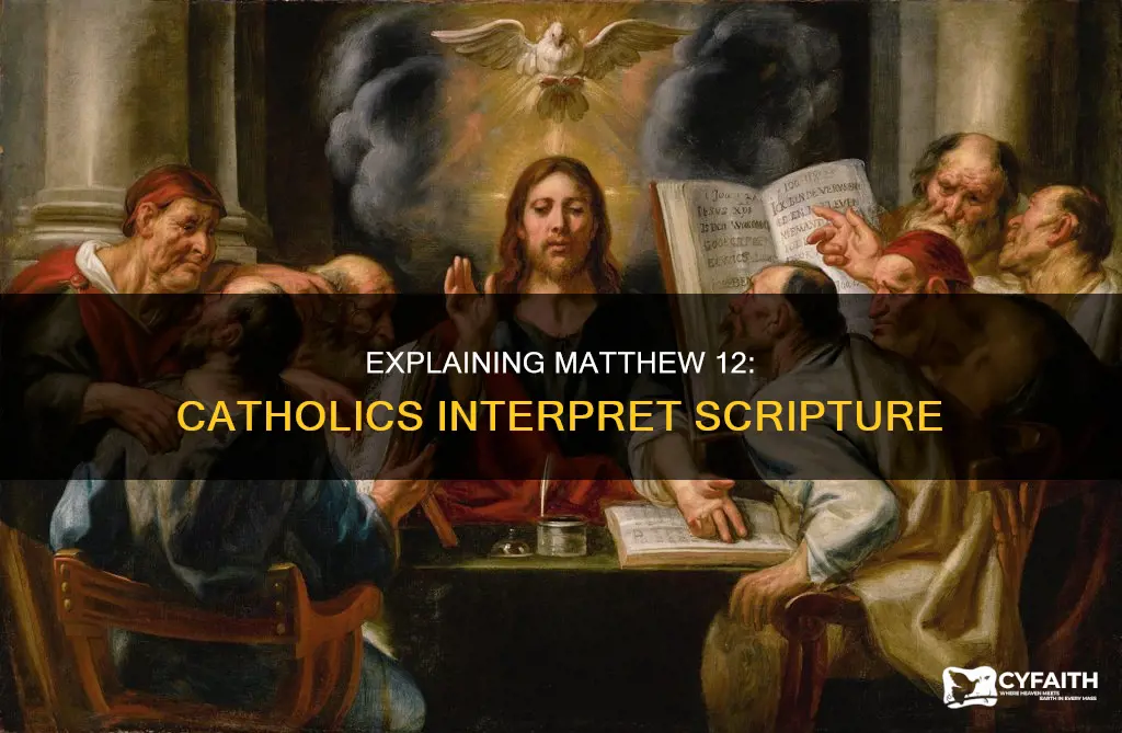 how do catholics explain matthew 12