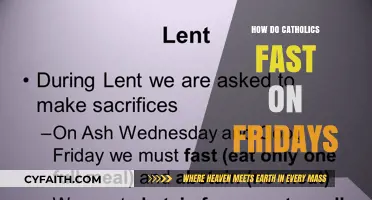 Fasting Fridays: Catholic Traditions and Practices Explained