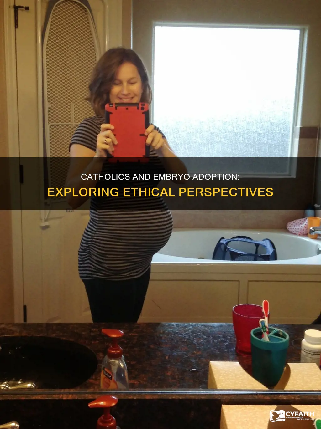 how do catholics feel about embrio adoption