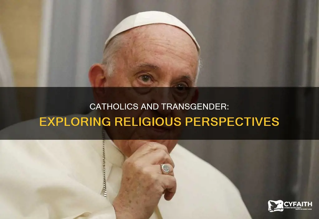 how do catholics feel about transgender