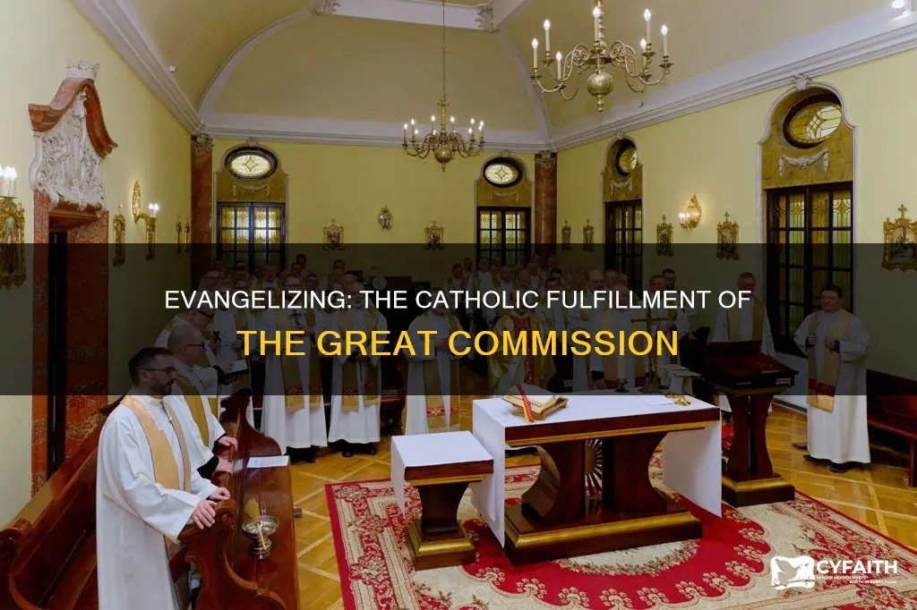 how do catholics fullfill the great commission