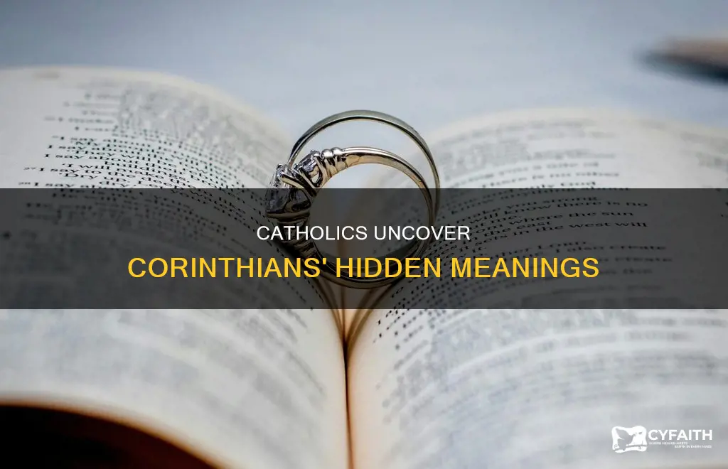 how do catholics interpret corinthians chapter 3