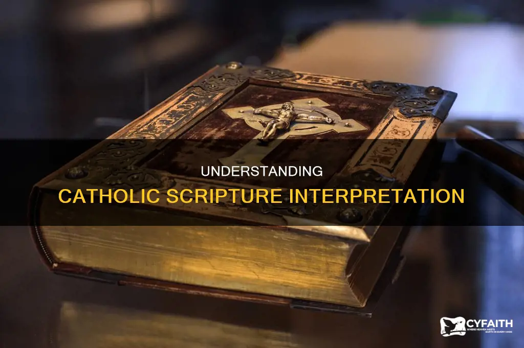 how do catholics interpret scripture ewtn