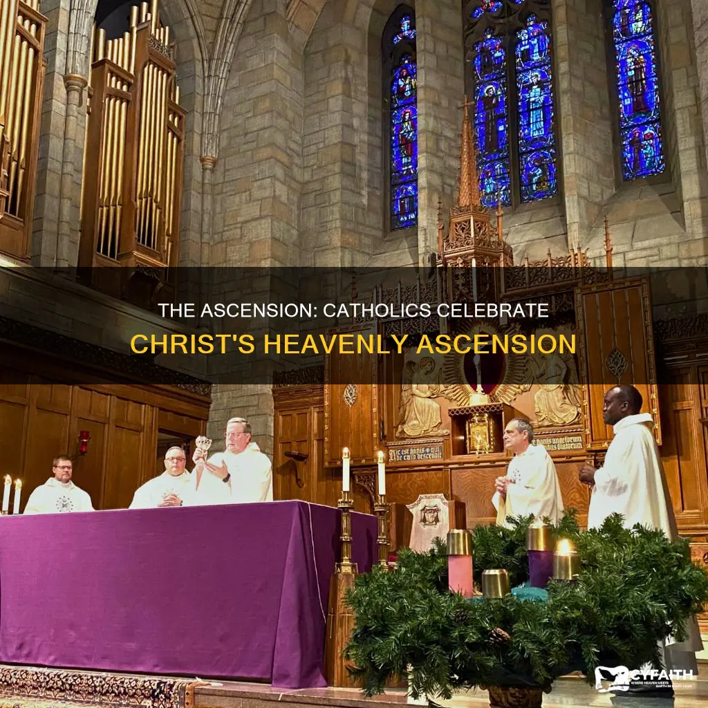 how do catholics mark the ascwnsion