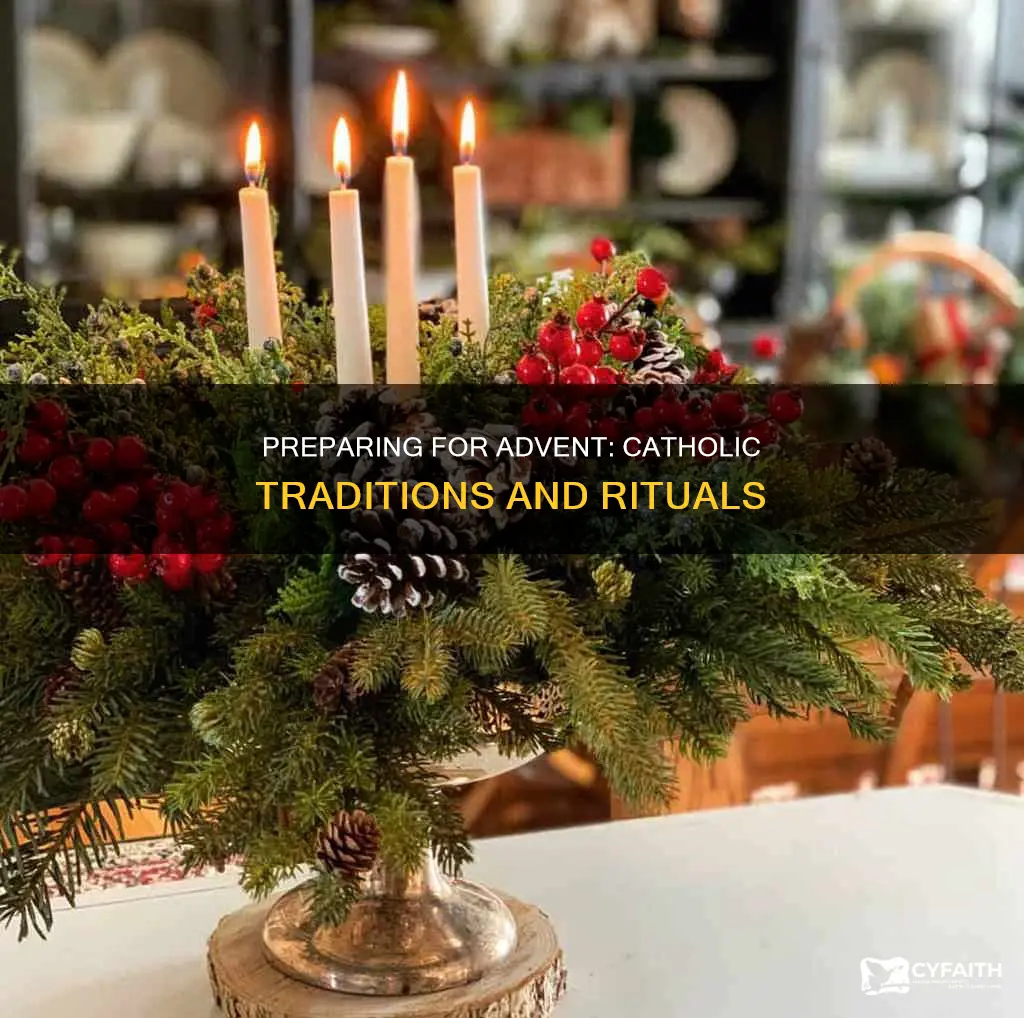 how do catholics prepare for advent