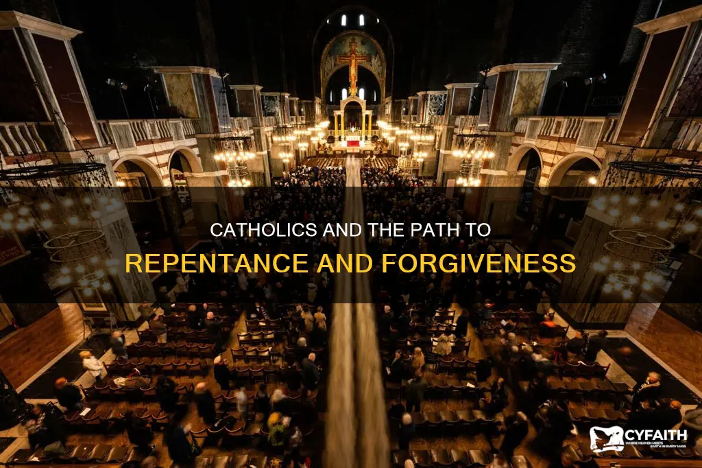 how do catholics repent their sins