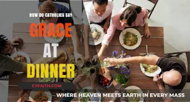 Saying Grace: Catholic Dinner Traditions Explained