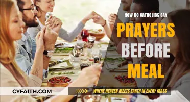 Catholics' Pre-Meal Prayer Rituals Explained