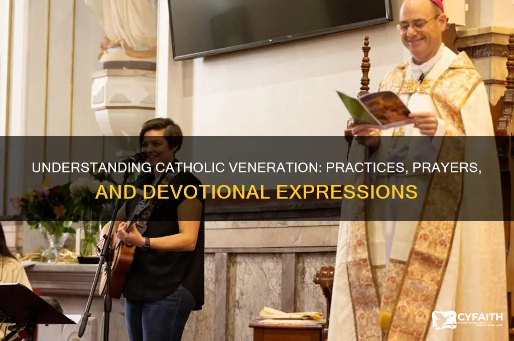 how do catholics show venerdation