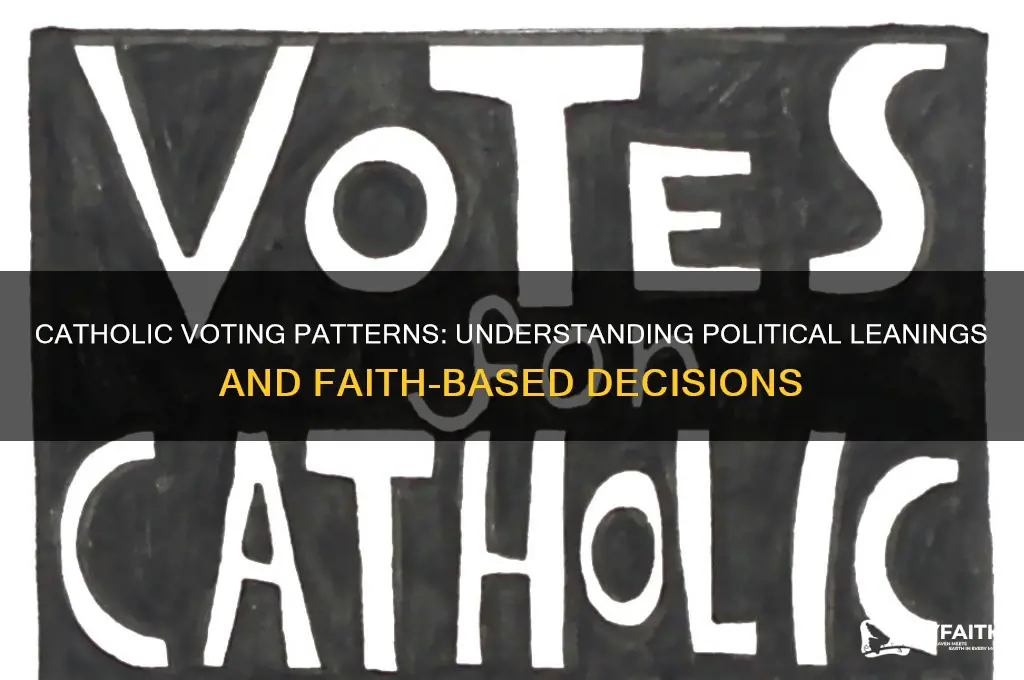 how do catholics typically vote
