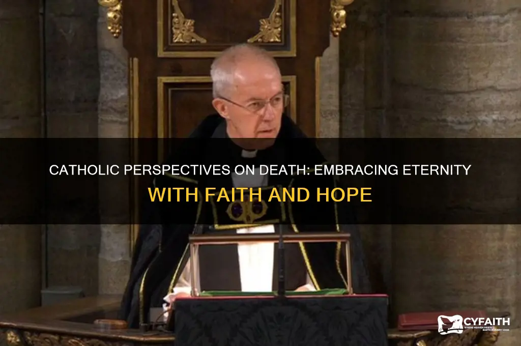 how do catholics view death