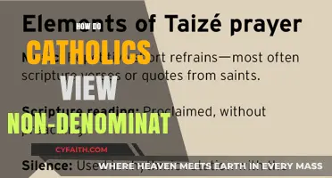 Catholics and Non-Denominational: What's the Difference?
