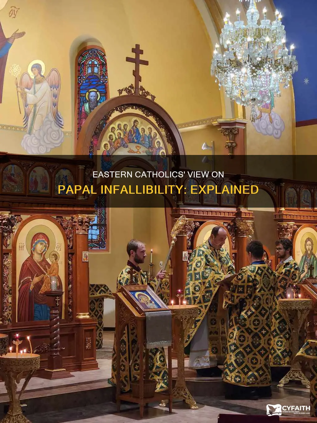 how do eastern catholics view papal infallability