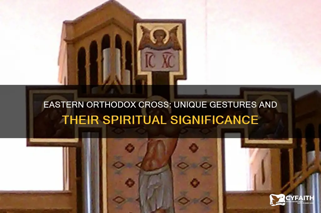 how do eastern orthodox cross themselves