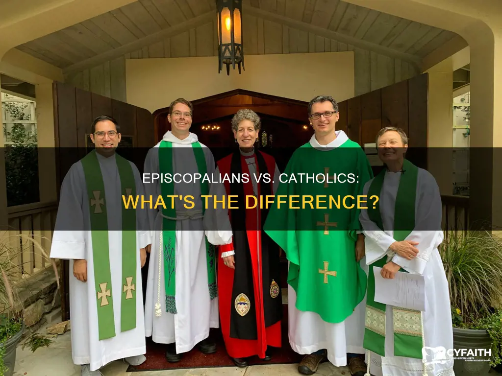 how do episcopalians differ from catholics