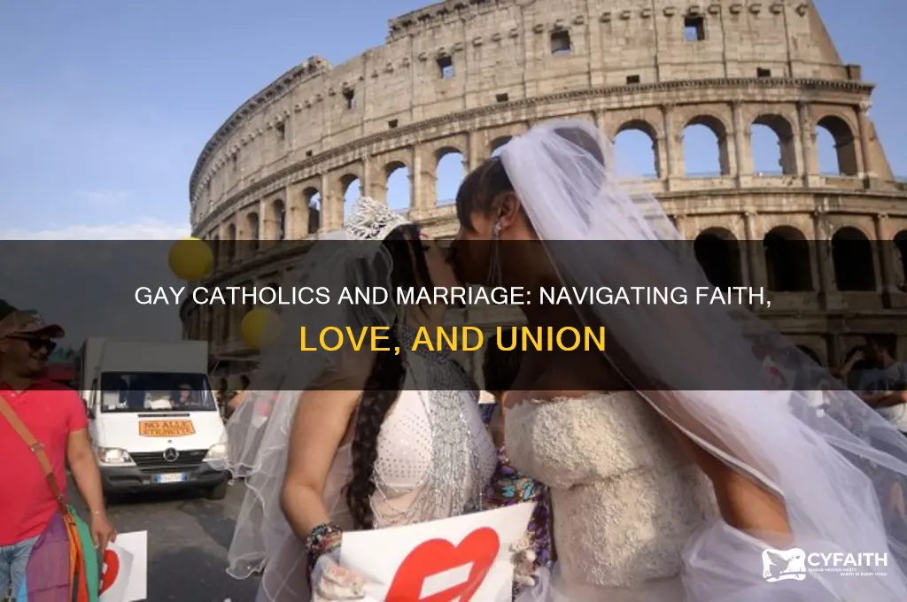 how do gay catholics marry