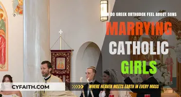Greek Orthodox Sons Marrying Catholic Girls: Family and Faith Perspectives