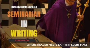 Proper Etiquette: Addressing a Catholic Seminarian in Written Correspondence