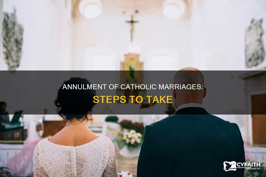 how do i annul my catholic marriage