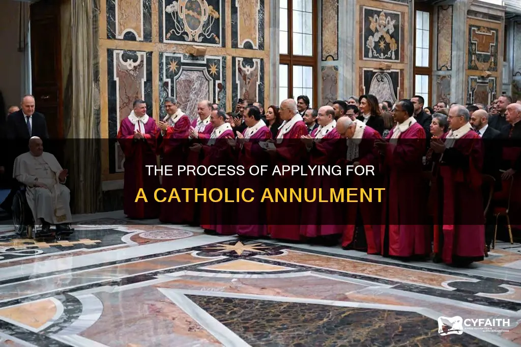 how do i apply for a catholic annulment