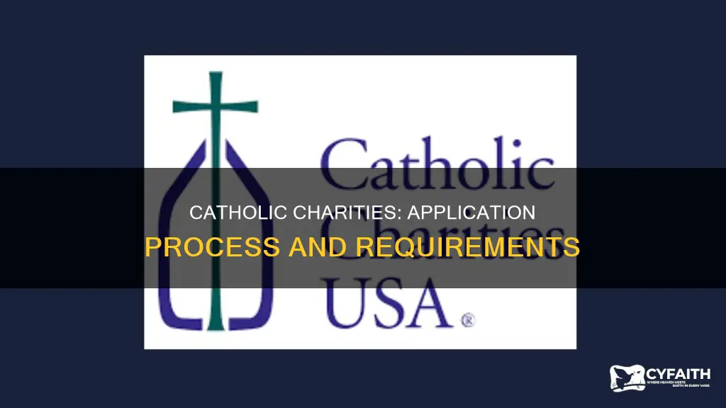 how do i apply for catholic charities