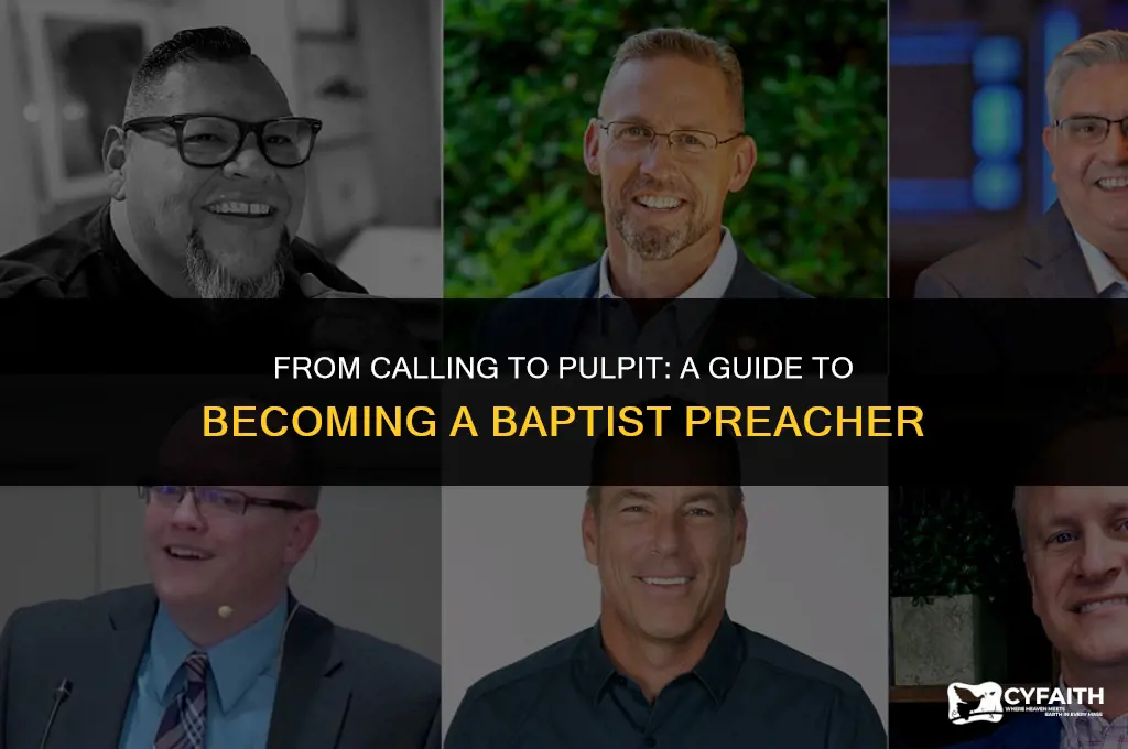how do i become a baptist preacher