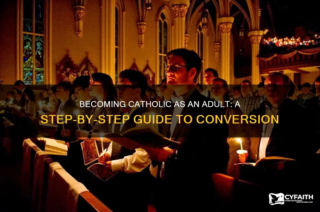 how do i become a catholic as an adult