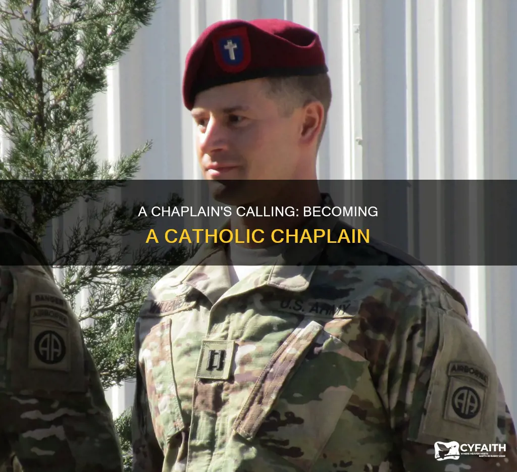 how do i become a catholic chaplain