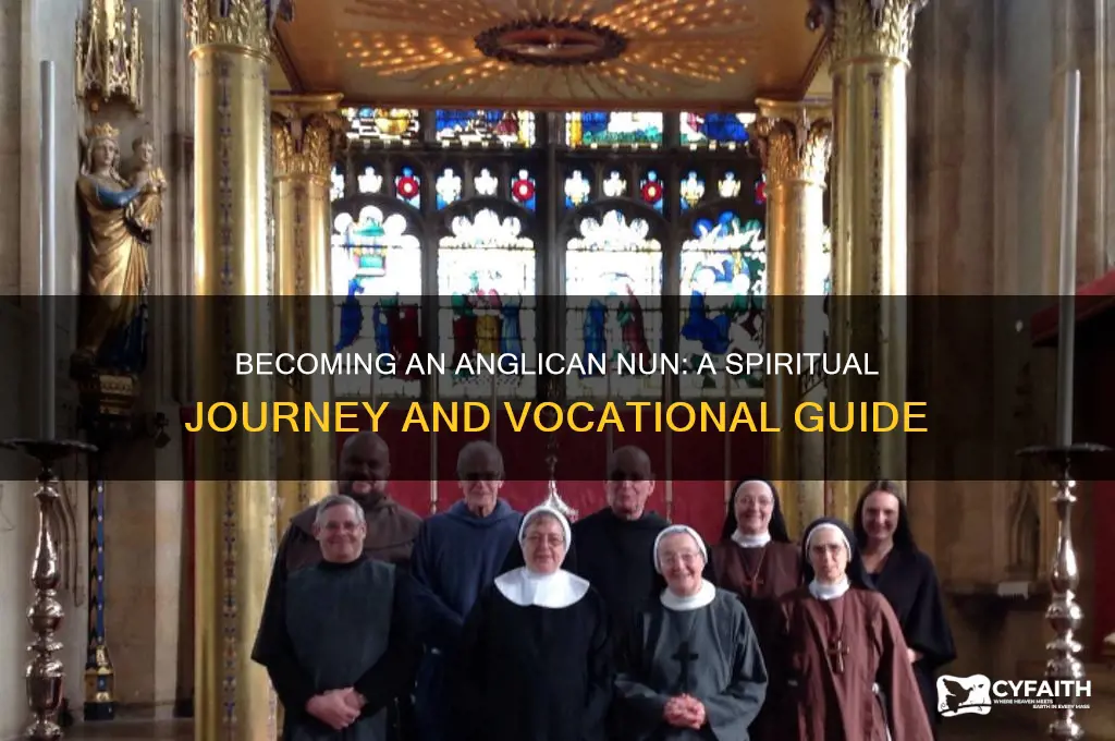 how do i become an anglican nun