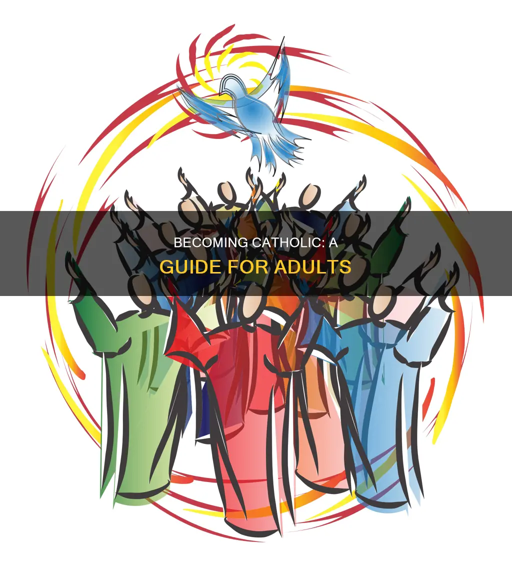 how do i become catholic as an adult