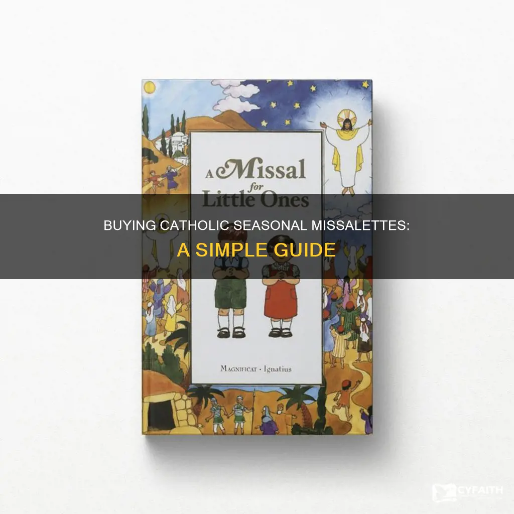 how do i buy a catholic seasonal missalette