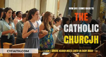 Returning to the Catholic Church: A Guide to Reconnecting with Faith