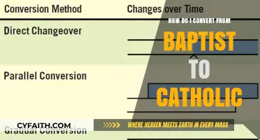 Baptist to Catholic: What's the Conversion Process?