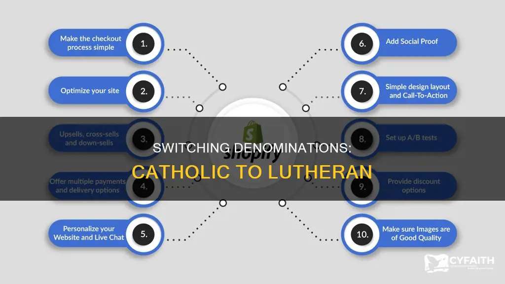 how do i convert from catholic to lutheran