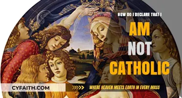 Declaring Your Non-Catholic Faith: A Guide to Personal Belief Expression
