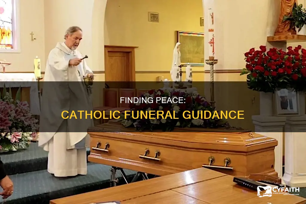 how do i find a catholic funeral