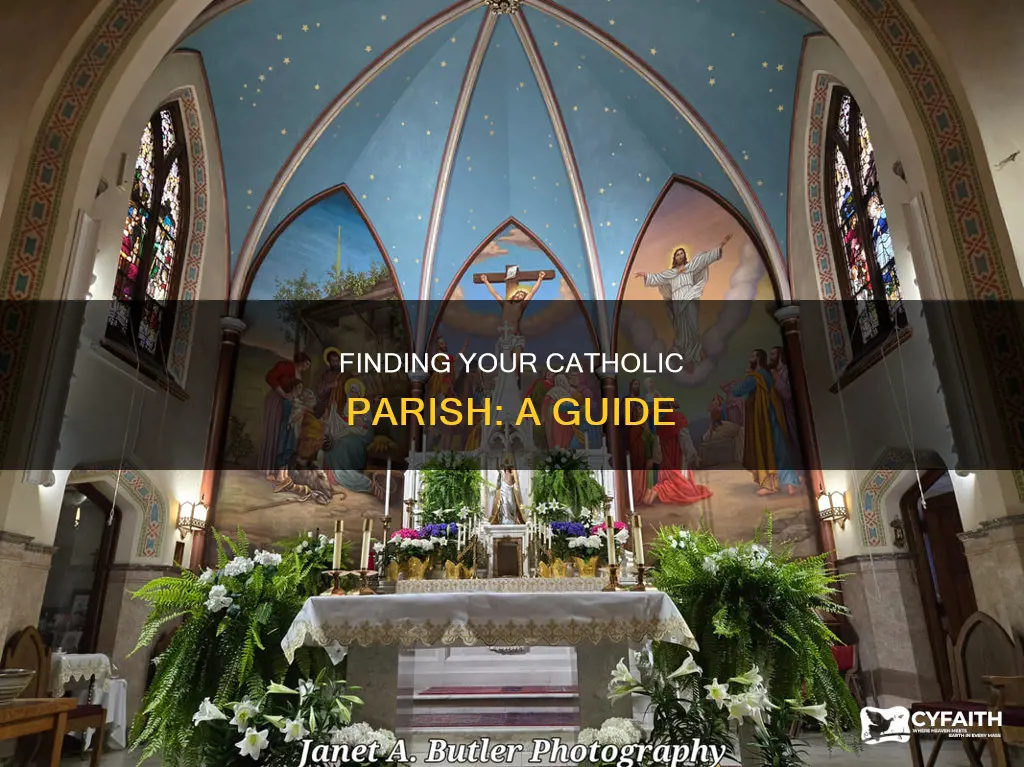 how do i find my catholic parish