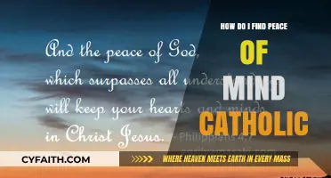 Finding Inner Peace Through Catholic Teachings