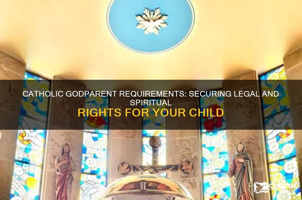 how do i get catholic proof for godparenting rights