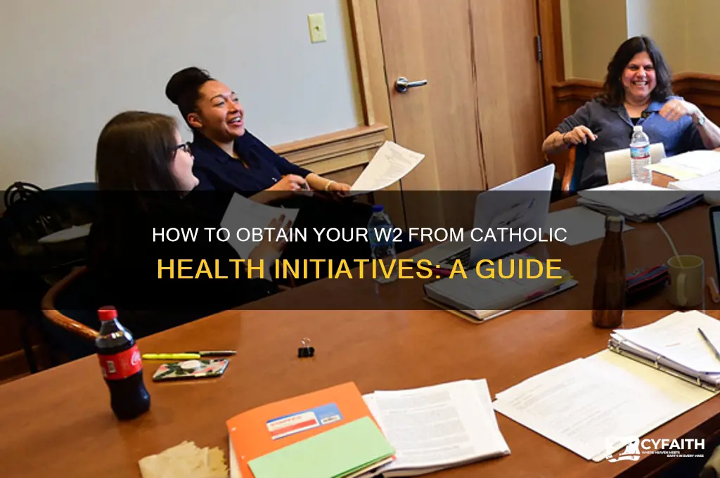 how do i get my w2 from catholic health inititatives