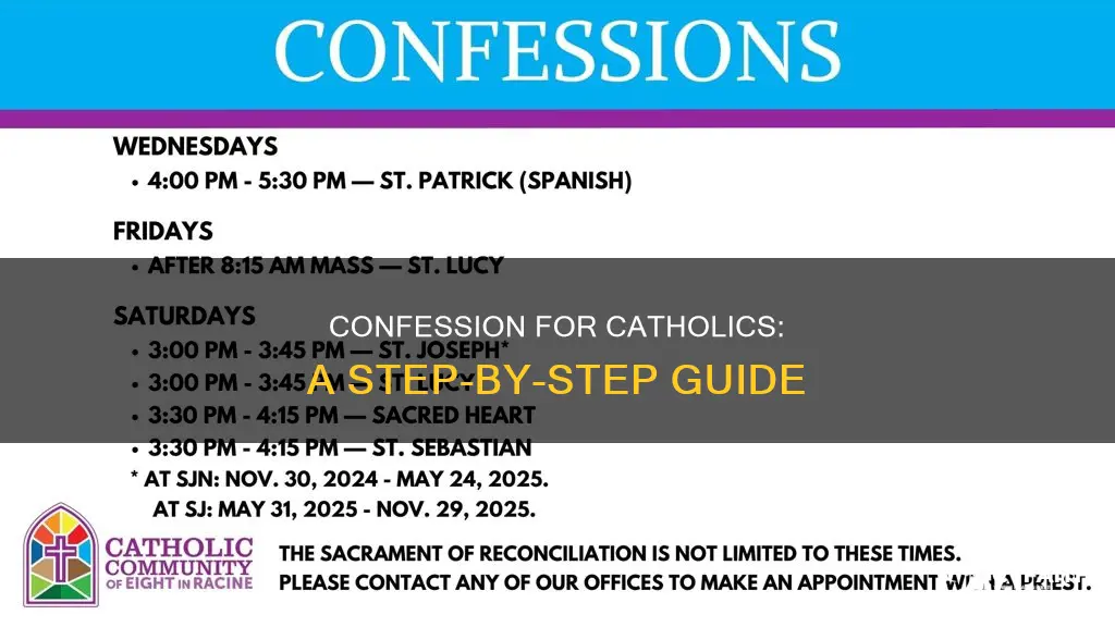 how do i go to confession catholic