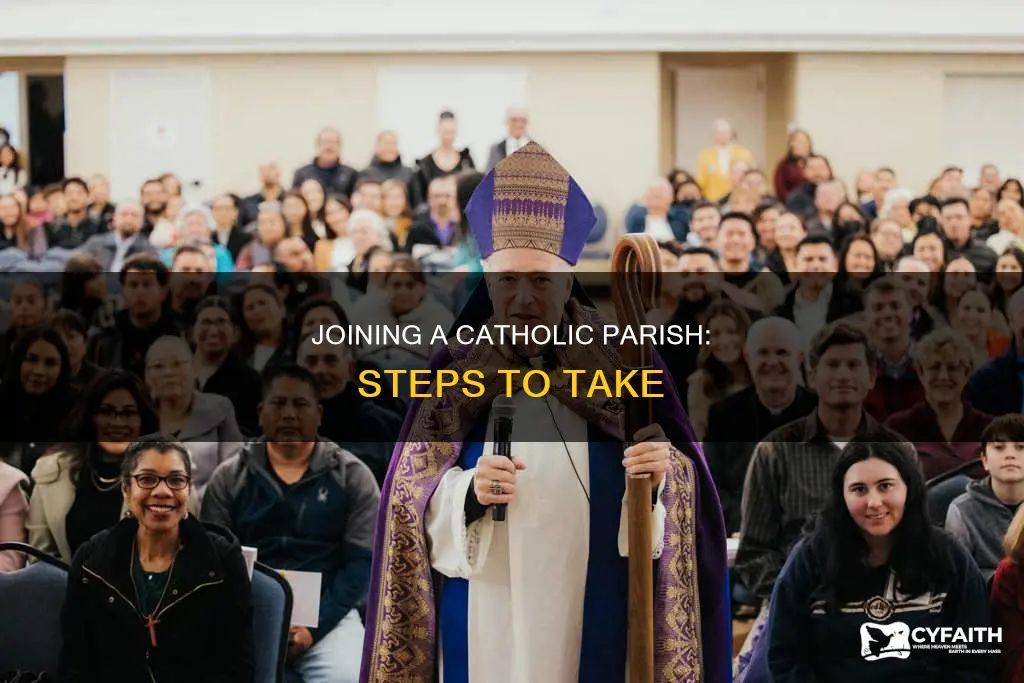 how do i join a catholic parish