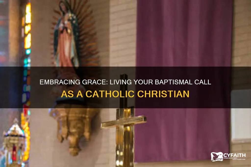 how do i live my baptismal call as a catholic
