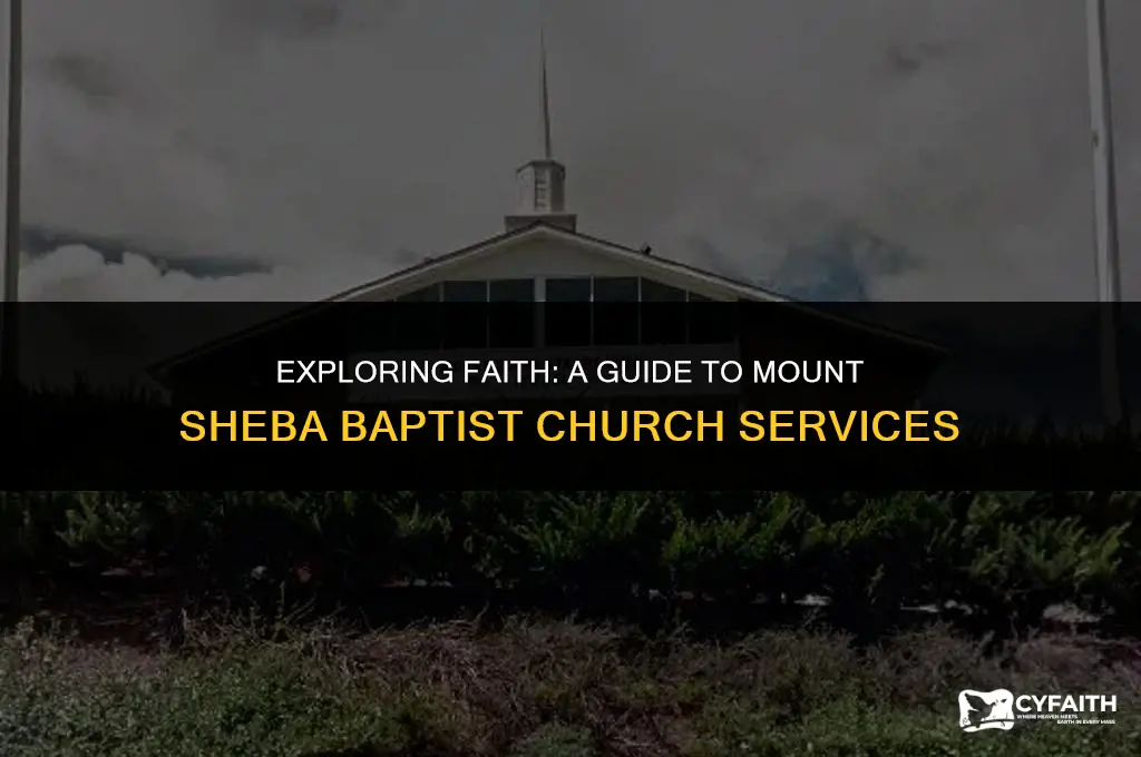 how do i watch service at mount sheba baptist church