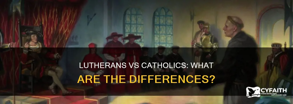 how do lutherns differ from the catholics