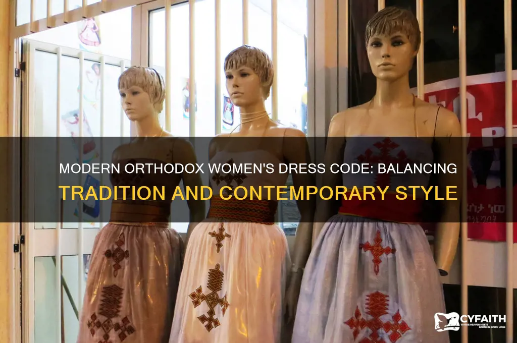 how do modern orthodox women have to dress