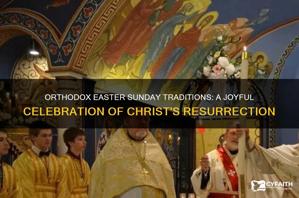 how do orthodox celebrate easter sunday
