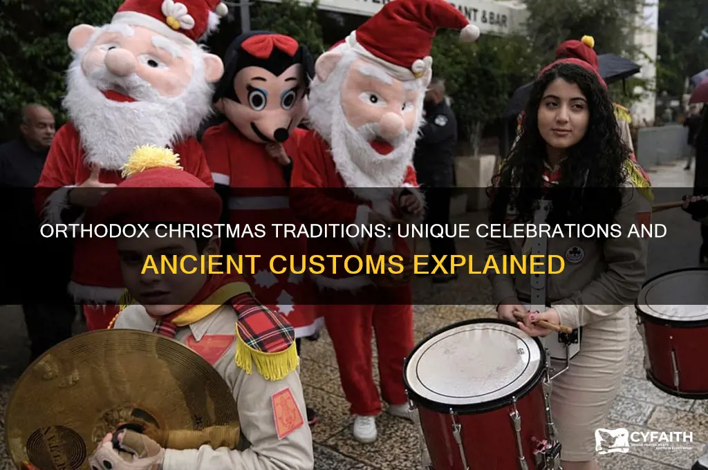 how do orthodox christians celebrate christmas