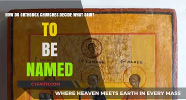 How Orthodox Churches Choose Patron Saints for Their Names